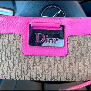 Christian Dior Mini Purse Bag Pink Diorissimo